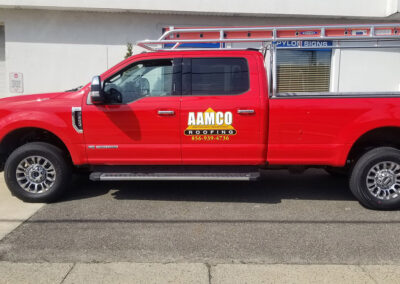 Aamco Roofing Truck Graphics