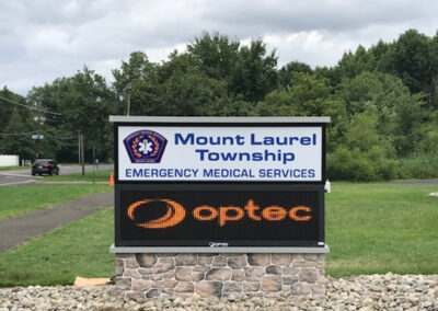 Mount Laurel Township EMS LED Message Board Sign