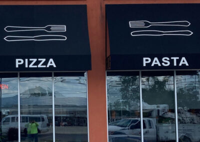 Pat's Pizza Awning