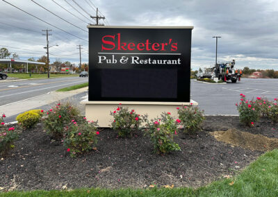 Skeeter's Pub & Restaurant LED Message Board Sign