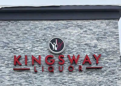 Kingsway Liquors Channel Letters
