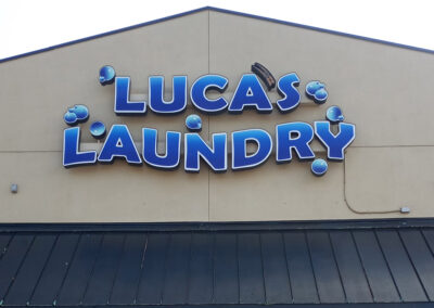 Luca's Laundry Channel Letters