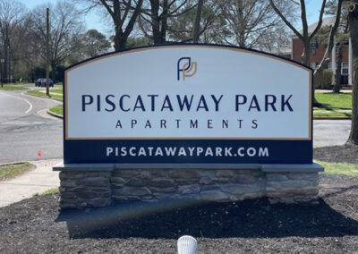 Piscataway Park Apartments Monument Sign