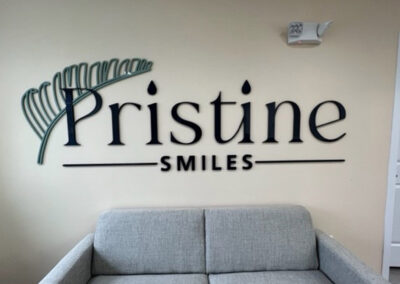 Pristine Smiles Routed Acrylic Letters