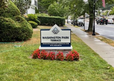 Monument Sign for Washington Park Terrace